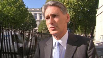 Defence Secretary Philip Hammond