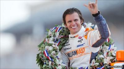 Dan Wheldon at the Indy 500 in August 2011