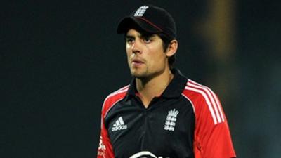 England's Alastair Cook