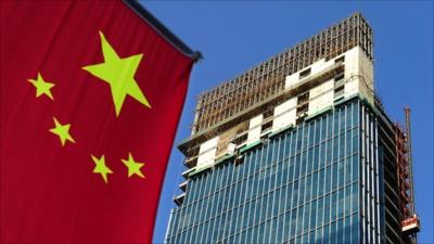 The Kerry Centre under construction in Shanghai, October 9 2011