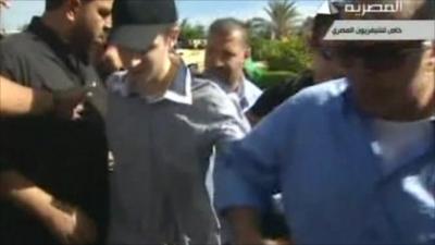 Gilad Shalit on Nile TV