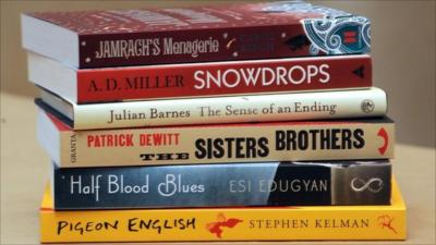 Man Booker prize nominee books