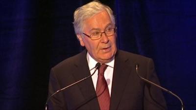 Governor of the Bank of England Mervyn King