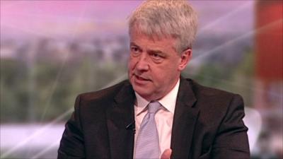 Health Secretary, Andrew Lansley