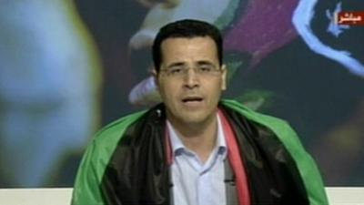 Libyan television presenter