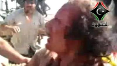 Colonel Gaddafi captured in Sirte