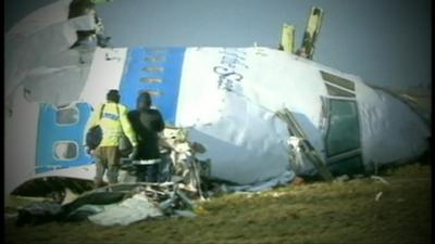 Aftermath of the Lockerbie bombing