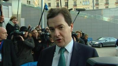 The Chancellor George Osborne