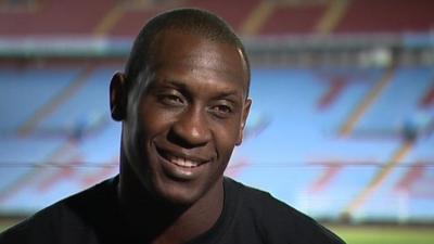 Aston Villa striker Emile Heskey