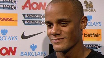 Man City's Vincent Kompany