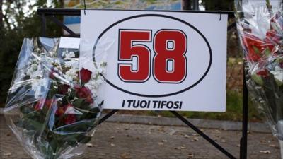 Tributes to Marco Simoncelli