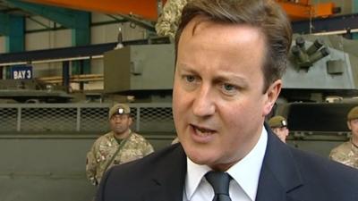 Prime Minister David Cameron