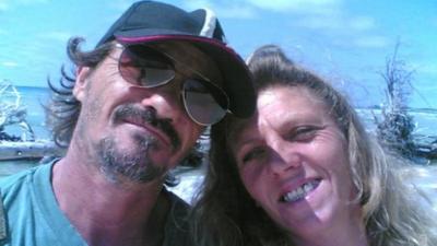 Bruno Pelizzari was captured together with his partner Debbie Calitz