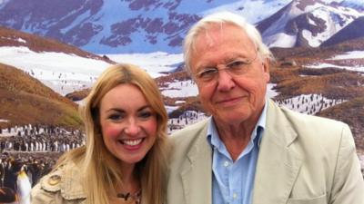 Hayley meets Sir David Attenborough