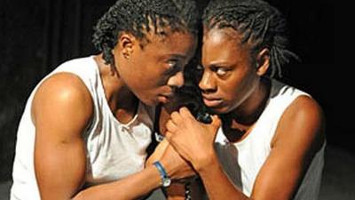 The twins even moved together