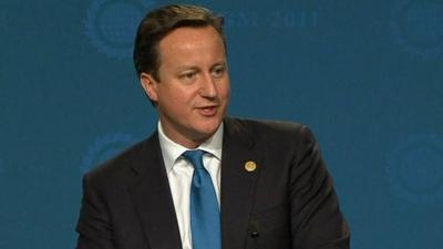 Prime Minister David Cameron