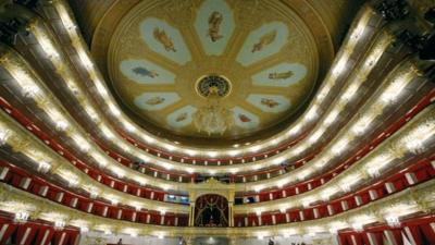 Main hall of Moscow's Bolshoi theatre