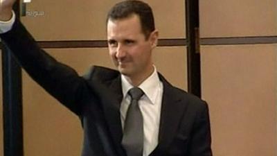 Syrian president Bashar al-Assad