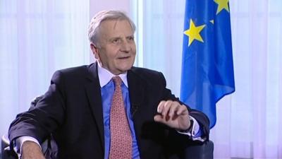 Outgoing President of the European Central Bank Jean-Claude Trichet