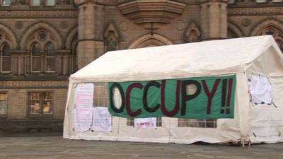 Tents in Bradford