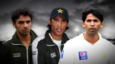 Salman Butt, Mohammad Amir and Mohammad Asif