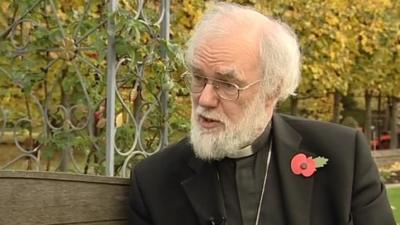 The Archbishop of Canterbury, Rowan Williams