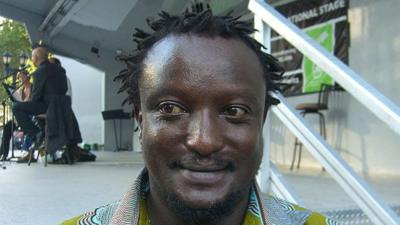 Binyavanga Wainaina Photo by Nightscream, Wikimedia Commons