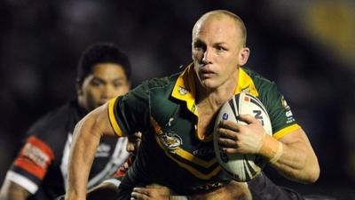 Darren Lockyer - Australia Rugby League captain