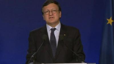 President of the European Commission, Jose Manuel Barroso