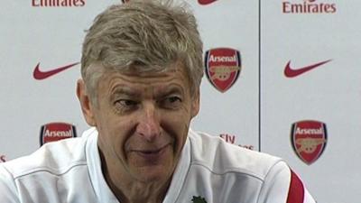 Arsenal boss Arsene Wenger