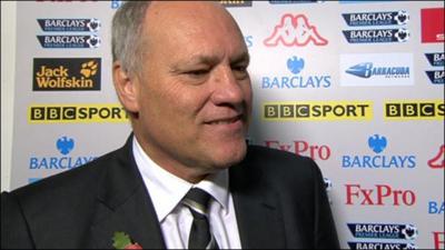 Fulham boss Martin Jol