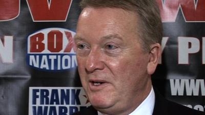 Boxing promoter Frank Warren