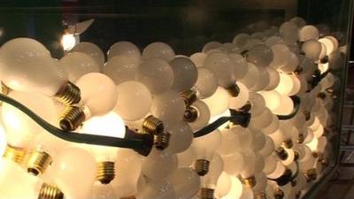 Lightbulbs at the Science Museum