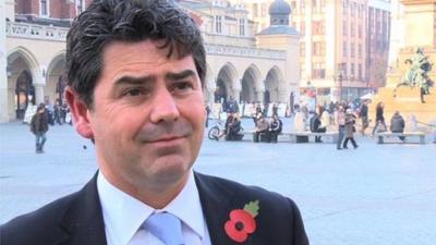 Managing director of club England Adrian Bevington