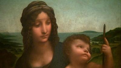 Da Vinci's Madonna of the Yarnwinder