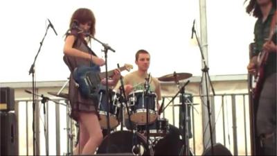 Ria performs live at Wyeside 2010