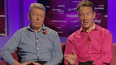 Alan Johnson and Michael Portillo