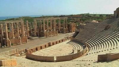 Leptis Magna remains, Libya