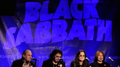 Black Sabbath news conference