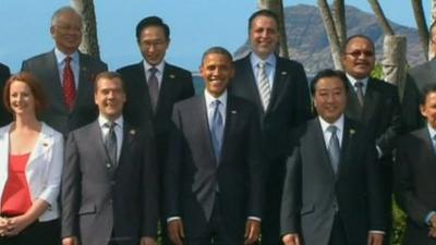 The APEC 'family photo' in Hawaii