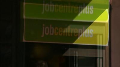 Job centre sign