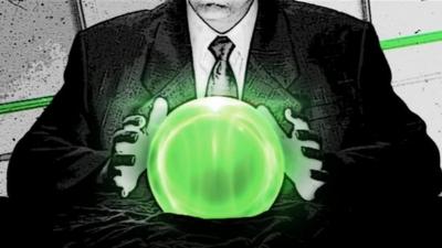 Graphic of crystal ball