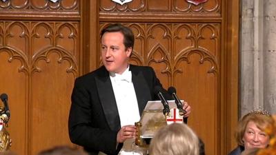 David Cameron at his City of London speech