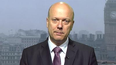 Employment minister Chris Grayling