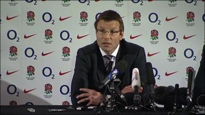 RFU director of elite rugby Rob Andrew