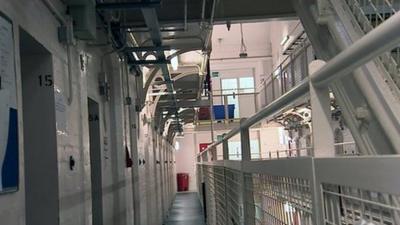 Cell doors in Barlinnie prison