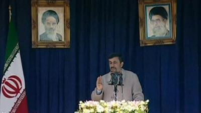 Iranian President Mahmoud Ahmadinejad