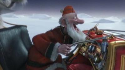 A scene from Arthur Christmas