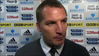 Swansea boss Brendan Rodgers