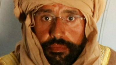 Saif al-Islam Gaddafi after his capture